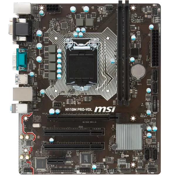 Ремонт материнских плат MSI H110M PRO-VDL в сервисном центре FIX-MSI