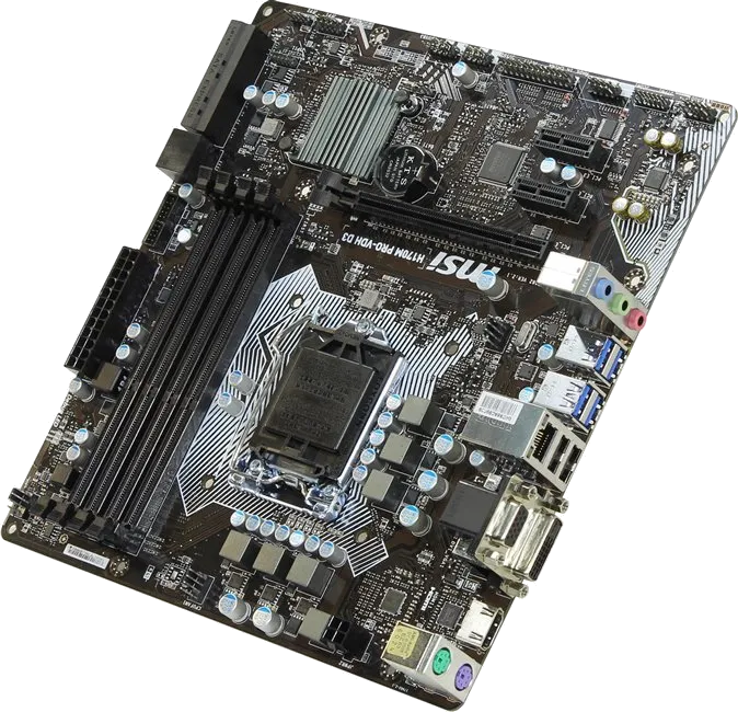 Ремонт материнских плат MSI H170M PRO-VDH D3 в сервисном центре FIX-MSI