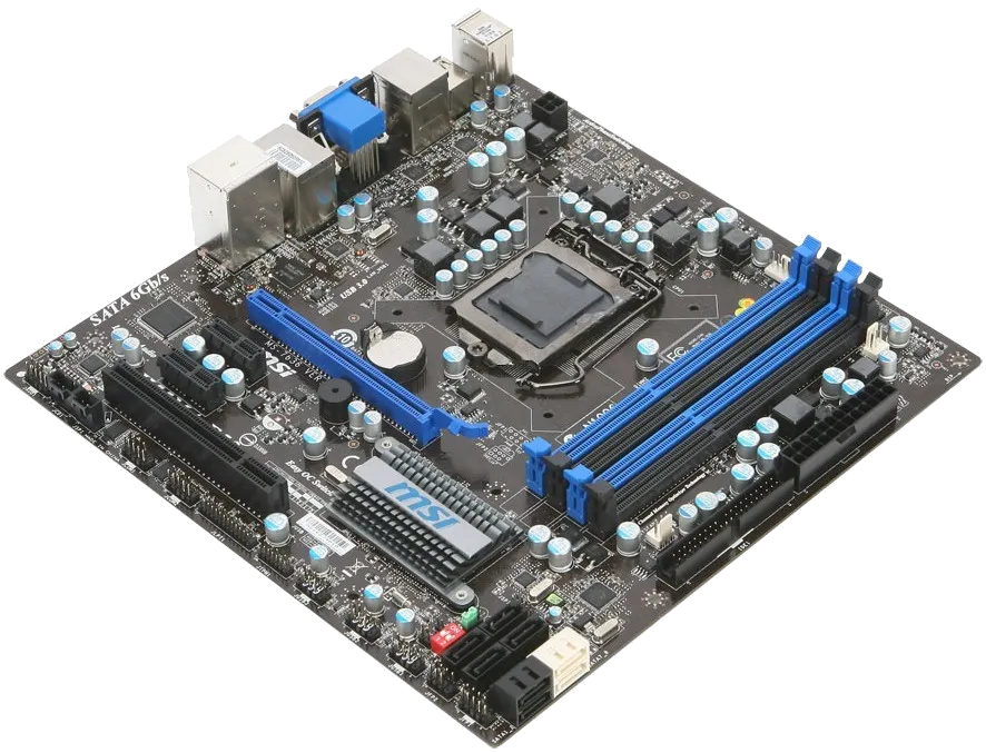 Ремонт материнских плат MSI H55MA-E43 в сервисном центре FIX-MSI