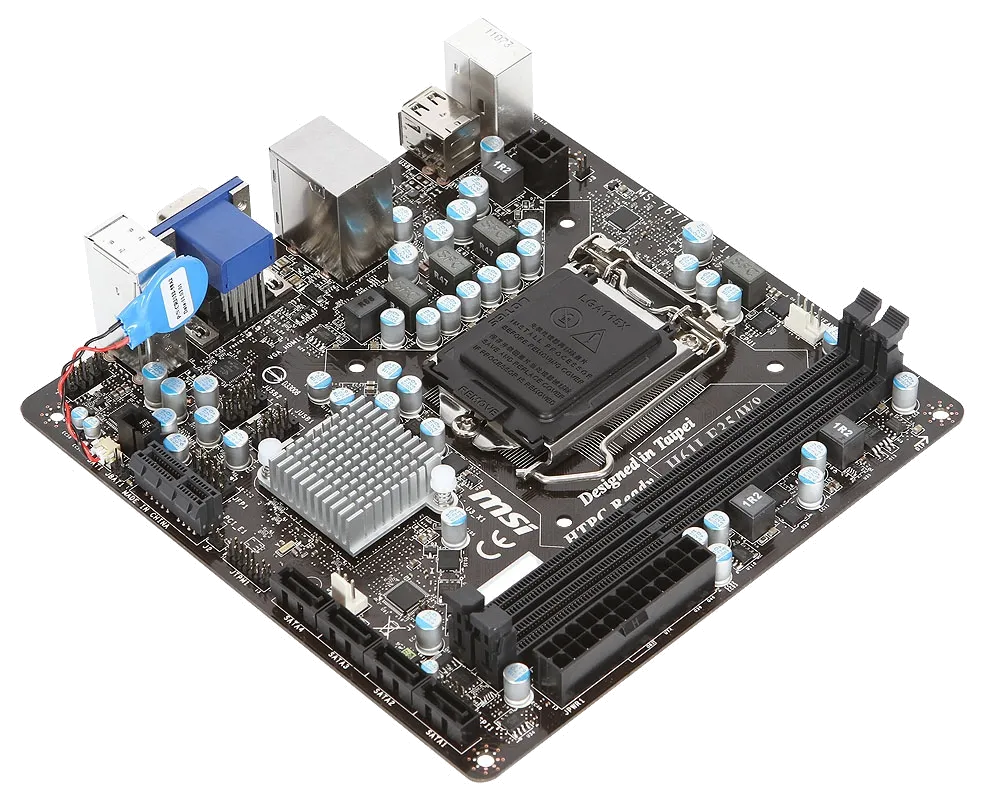 Ремонт материнских плат MSI H61I-E35/W8 в сервисном центре FIX-MSI