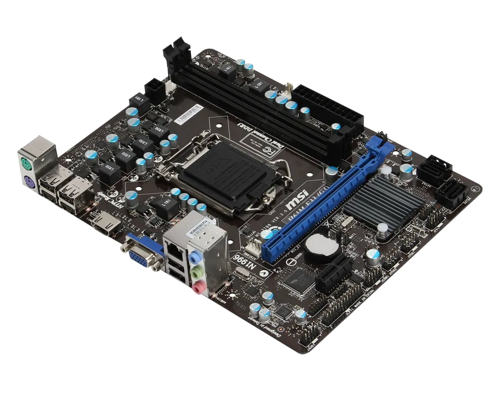 Ремонт материнских плат MSI H61M-E33 (G3) в сервисном центре FIX-MSI