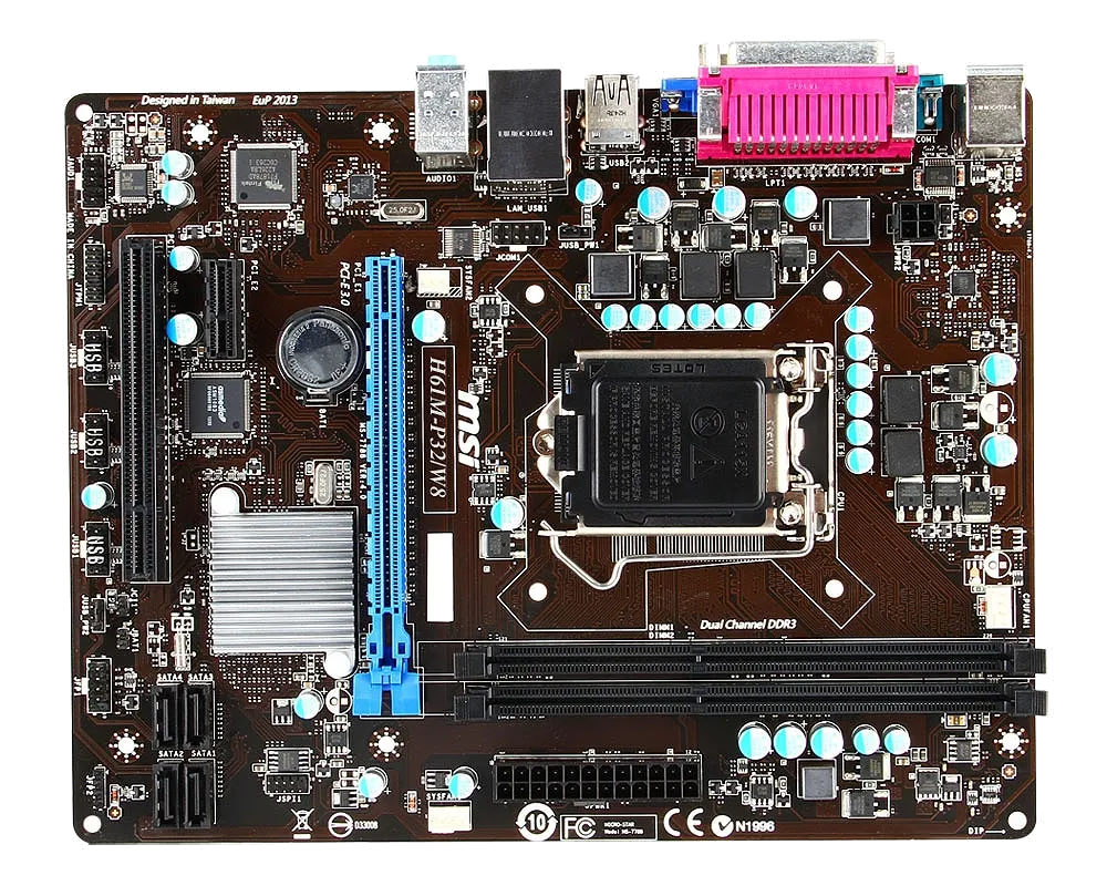 Ремонт материнских плат MSI H61M-P32/W8 в сервисном центре FIX-MSI