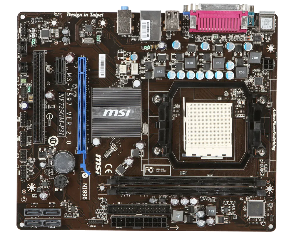 Ремонт материнских плат MSI NF725GM-P31 в сервисном центре FIX-MSI