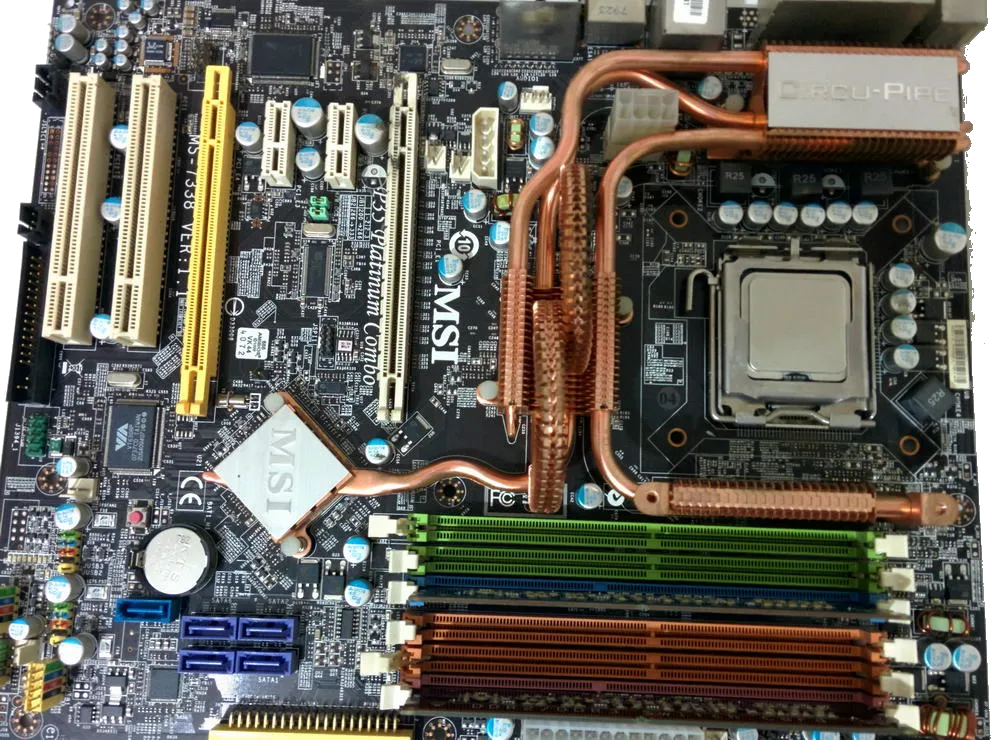 Ремонт материнских плат MSI P35 Platinum Combo в сервисном центре FIX-MSI