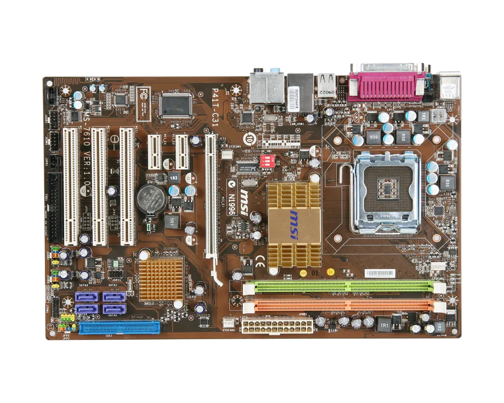 Ремонт материнских плат MSI P41-C31 в сервисном центре FIX-MSI