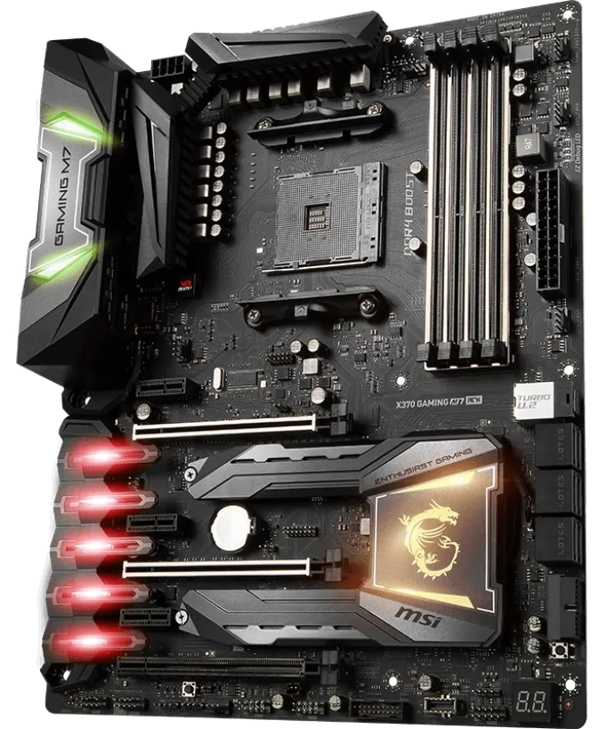 Ремонт материнских плат MSI X370 GAMING M7 ACK в сервисном центре FIX-MSI