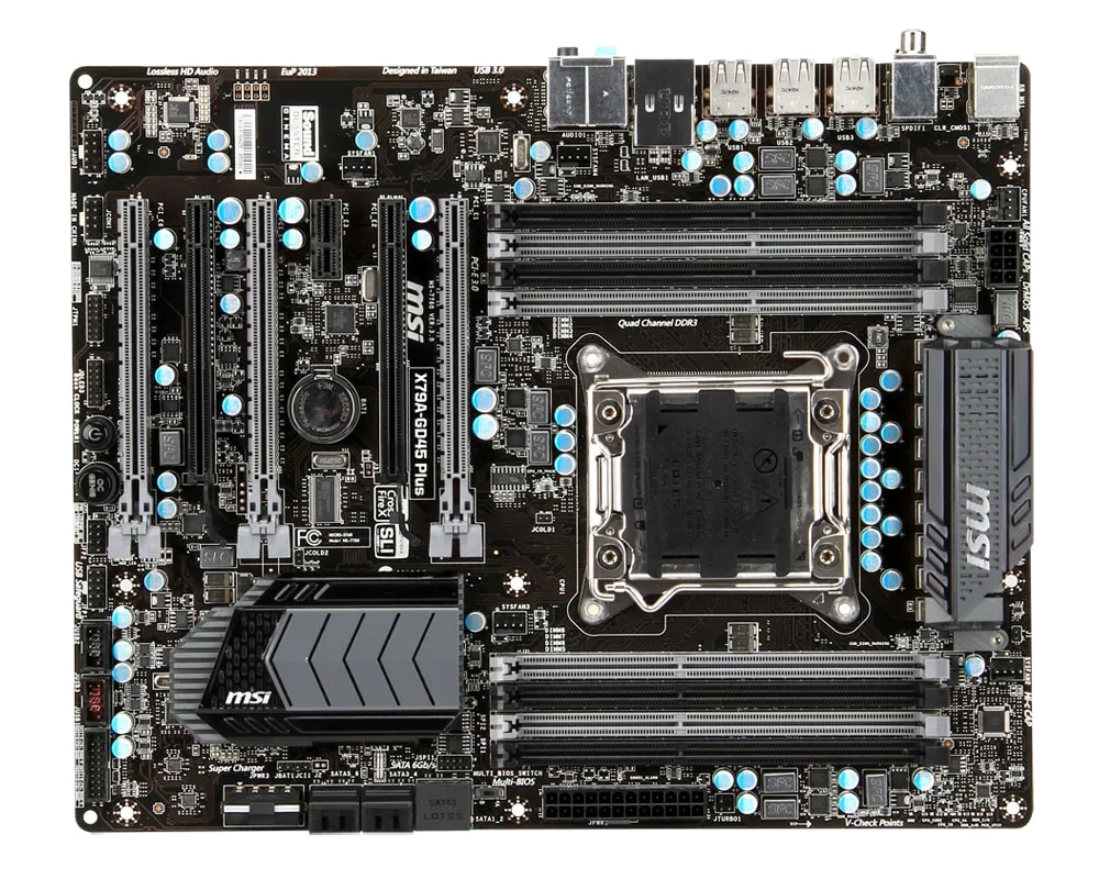 Ремонт материнских плат MSI X79A-GD45 Plus в сервисном центре FIX-MSI