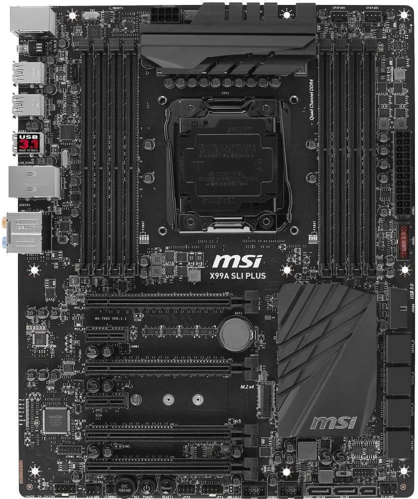 Ремонт материнских плат MSI X99A SLI PLUS в сервисном центре FIX-MSI